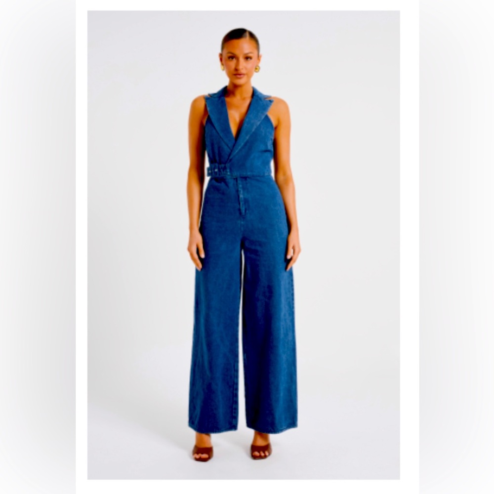 Denim jumpsuit